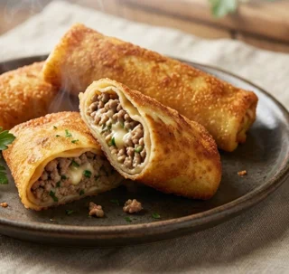 دستور تهیه کرپ گوشت